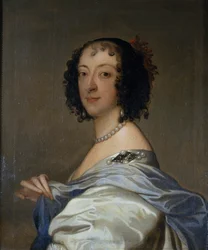 Retrato de Elzabeth, Baronesa Clifford, depois de c.1639 (óleo sobre tela)