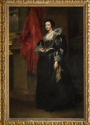 Retrato de Johanna de Blois, c.1634-35 (óleo sobre tela)