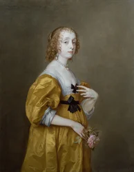 Retrato de Mary Villiers (1622-85) Lady Herbert de Shurland