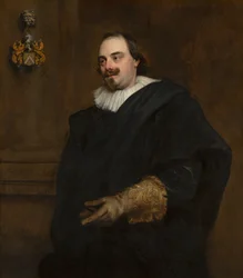 Retrato de Peeter Stevens (c.1590-1668), 1627