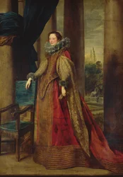 Retrato de uma senhora, presume-se ser a Marquesa Geromina Spinola-Doria de Genes