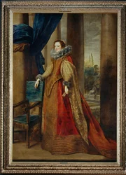 Presumível retrato da marquesa Jeronima Spinola-Doria ...