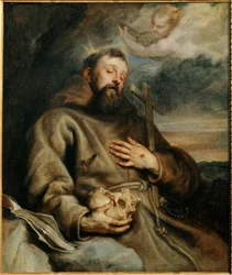 São Francisco de Assis (pintura sobre tela)