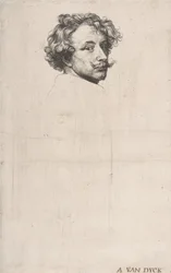 Auto-retrato, da Iconografia, c. 1640.