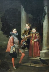 As crianças Balbi, c.1625-27 (óleo sobre tela)