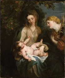 Virgem e Menino com Santa Catarina de Alexandria