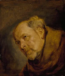 Chefe de um Monge (Jan Malderus, Bispo de Antuérpia, como São Bonaventura)