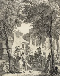 O desfile no Boulevard, 1760