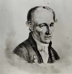 Retrato de René Just Hauy (1743-1822) (foto a p/b)