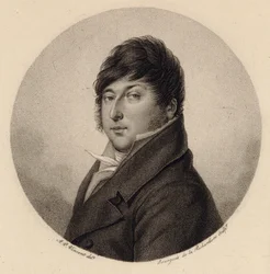 Retrato do compositor Rodolphe Kreutzer 1766-1831.