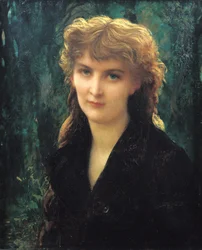 Baronesa Eleonore d&39;Uckermann (1853-1936) 1884