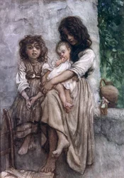 Meninas jovens de ischia