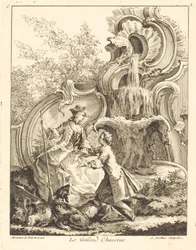 O caçador de Galand, 1736.