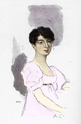 Retrato de Louise Catherine Eleonore Denuelle