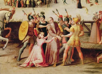 A prisão de Sir Thomas More em 1535 (detalhe de 40437)