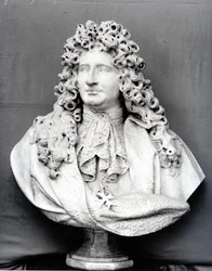 Busto de Jules Hardouin Mansart (1646-1708) 1698 (mármore)