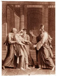 Esther Antes de Assuerus, ilustração de 