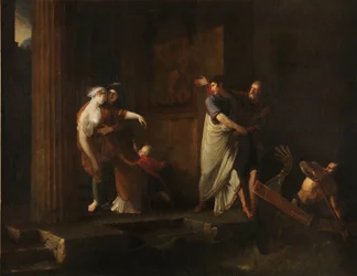 A despedida de Brutus e Portia, 1799