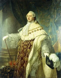 Retrato de Luís XV usando vestes de Estado,