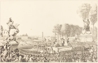 Dia de 16 de outubro de 1793, a morte de Maria Antonieta