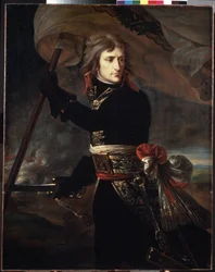 "" Retrato de Napoleão Bonaparte (1769 - 1821) na Pont d