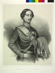 Duque de Parma Carlos III (litografia)