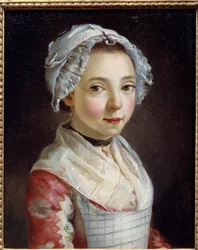 A jovem criada. Pintura de Antoine Raspal (1738-1811)