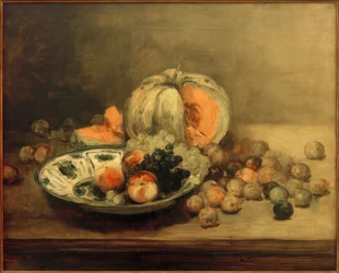 Tigela chinesa de frutas