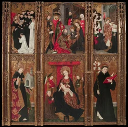 Retábulo da Virgem, de Santo Agostinho e de São Nicolau de Tolentino