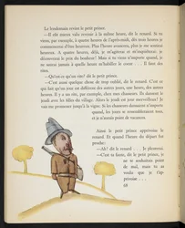 Caçador, ilustração de "O Pequeno Príncipe", de Antoine de Saint-Exupéry