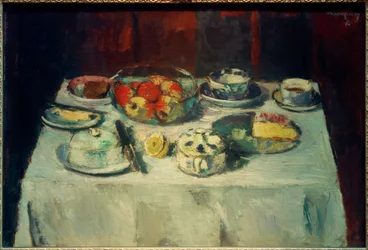 Mesa descontraída