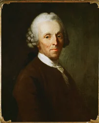 Christian Fuerchtegott Gellert, poeta e filósofo alemão (óleo sobre tela)