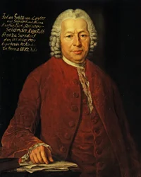O conselheiro de guerra eleitoral saxão Johann Gottlieb von Leyser (cerca de 1698-1780)