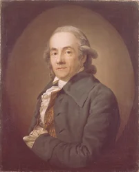 Retrato de Christian Friedrich Voss 1724-1795