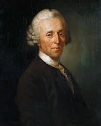 Retrato de Christian Fürchtegott Gellert 1715-1769, ca 1769.