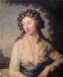 Retrato de Konstancja Rzewuska