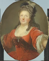 Retrato da atriz Friederike Seyler (1738-89)
