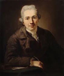 O filósofo e escritor Johann Jakob Engel 1741-1802, 1773.