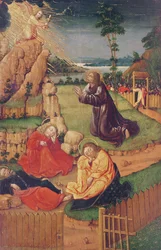 Jesus no jardim das Oliveiras, das cenas da vida de Cristo