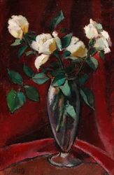 Alemão: Bouquet de rosas em vaso
