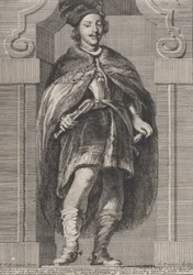 Retrato do Cardeal Infante Ferdinand da Áustria, 1728.