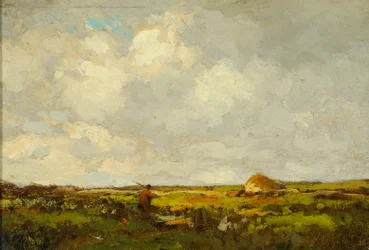 Paisagem (óleo sobre madeira)