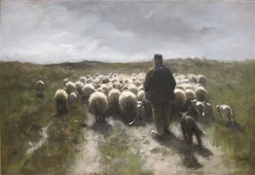 O pastor e as ovelhas