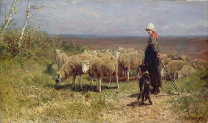 Pastora (óleo sobre tela)