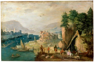 Uma cidade nas montanhas, século XVII