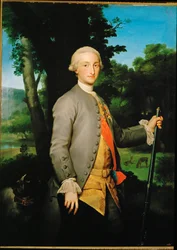 Carlos IV, Rei de Espanha, ainda como Príncipe das Astúrias (pintura sobre tela)