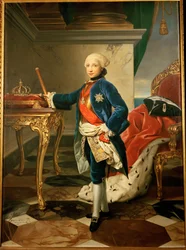 Fernando IV, rei de Nápoles e das Duas Sicílias, pintado (pintura sobre tela)