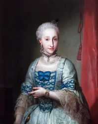 Retrato da Infanta Maria Josefa de Espanha, de Anton Raphael Mengs, pintura