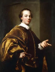 Retrato de João, 7º Conde de Galloway, três quartos de comprimento, c.1758