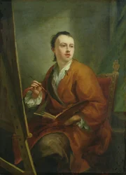 Auto-retrato, c.1755
